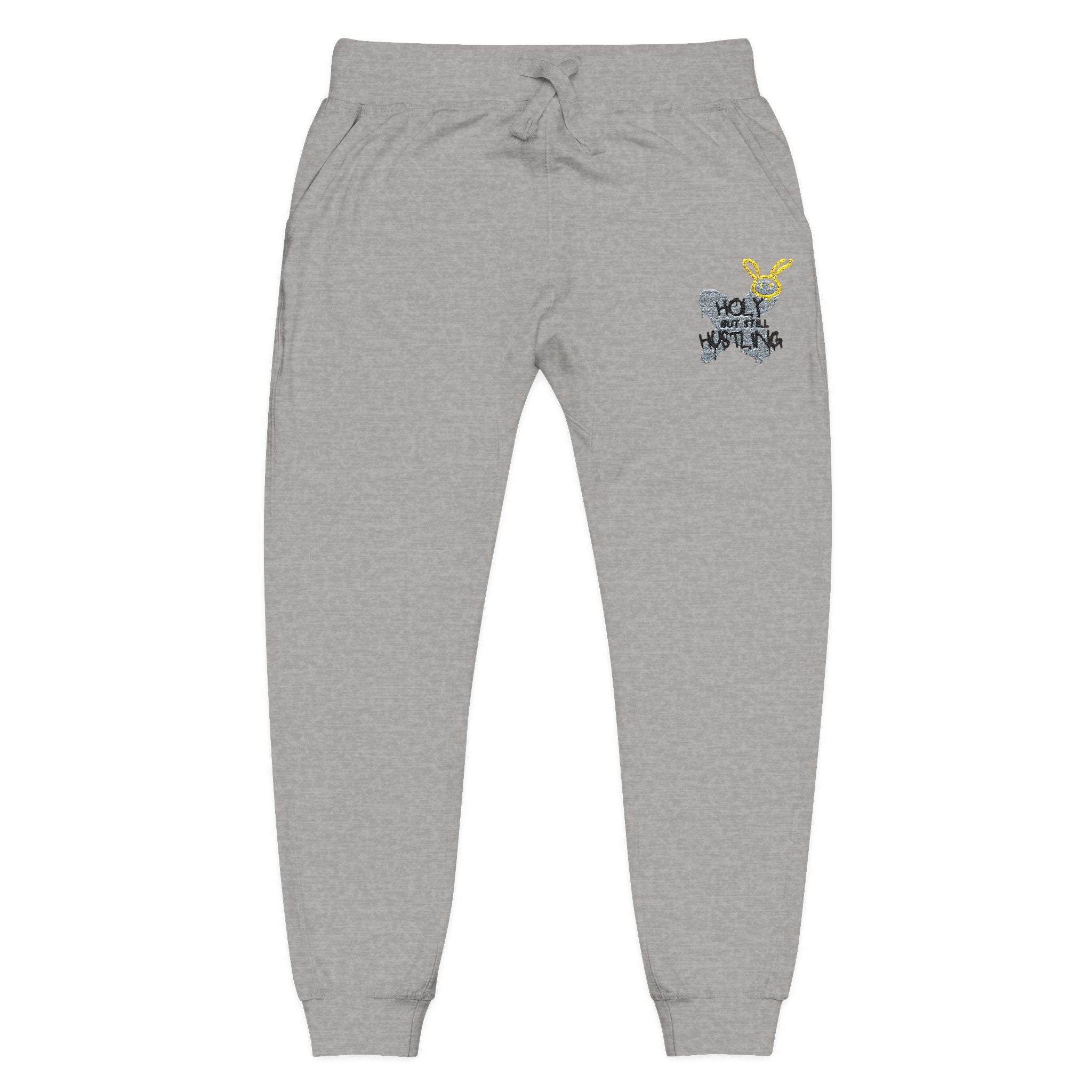 Holy But Still Hustling | Unisex Fleece Sweatpants