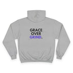 Grace Over Grind | Unisex Champion Premium Pullover Hoodie