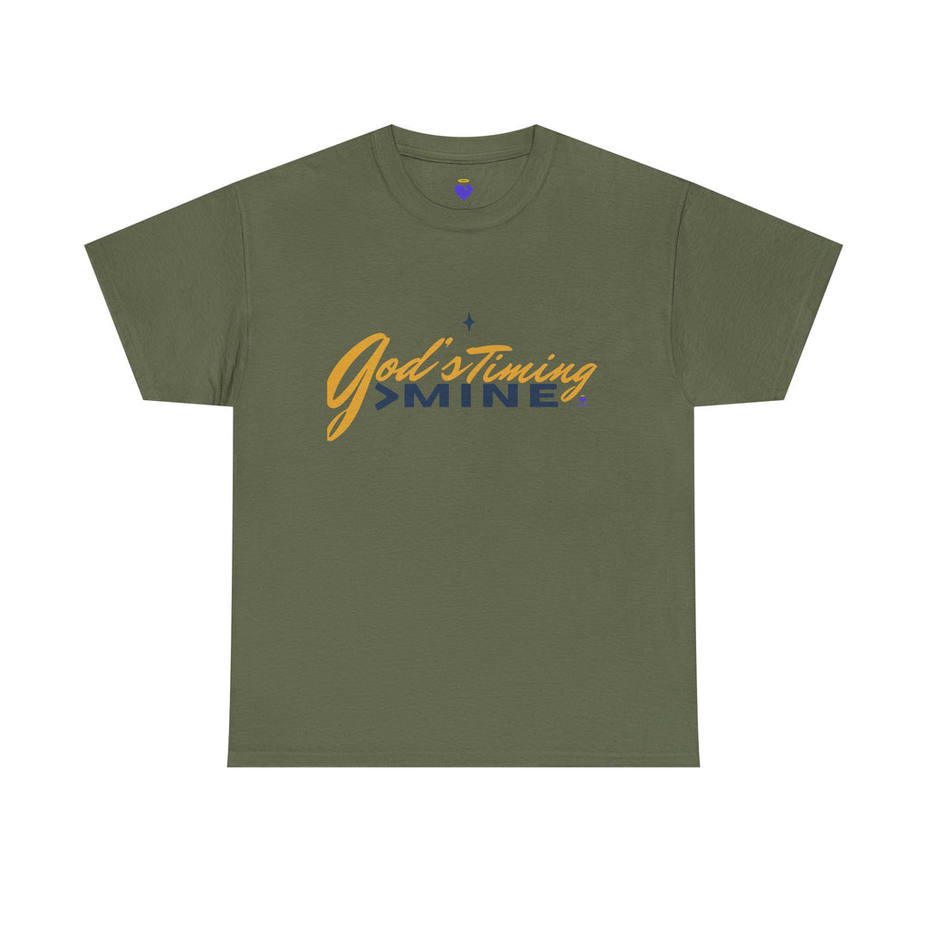 God's Timing | Unisex Heavy Cotton Tee