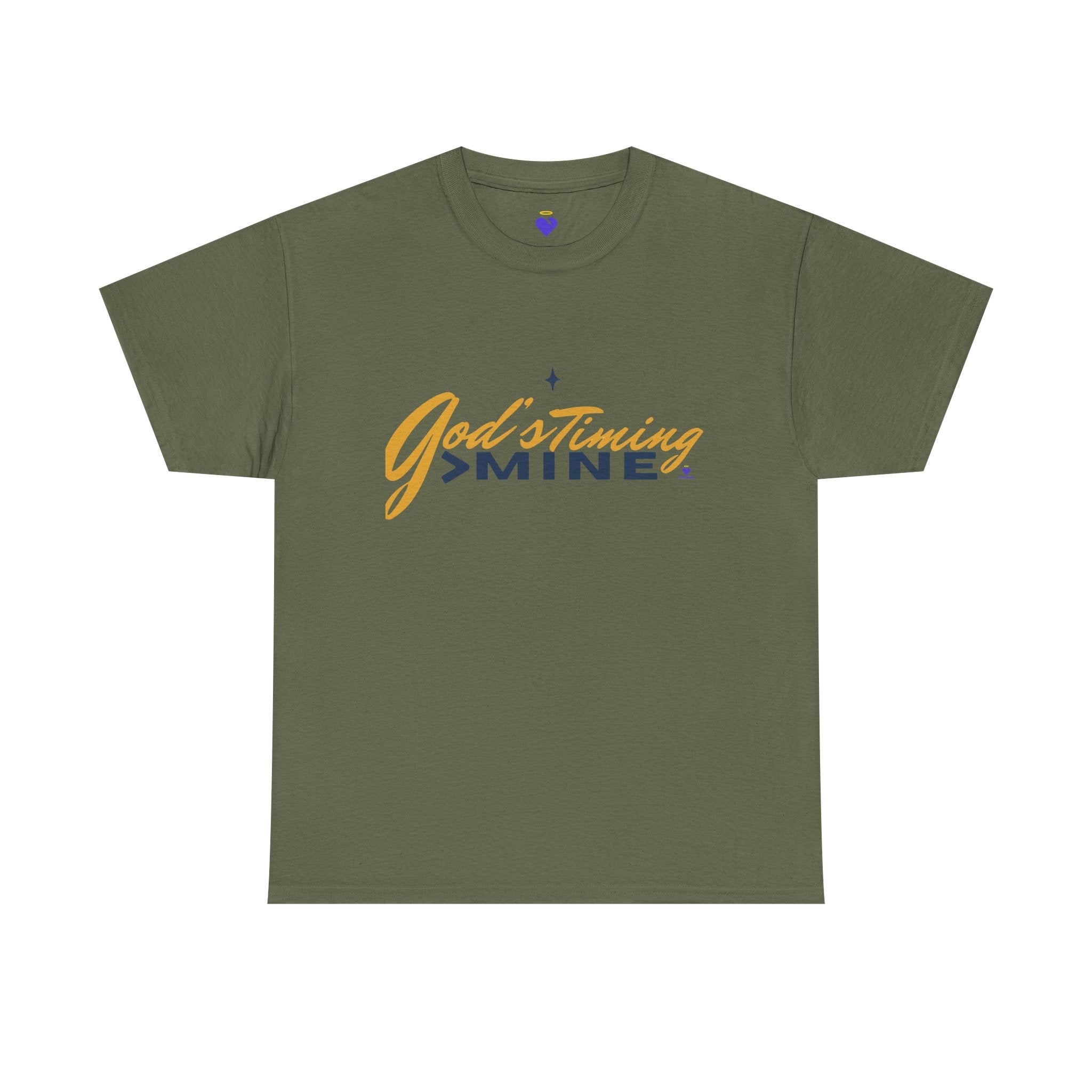 God's Timing | Unisex Heavy Cotton Tee