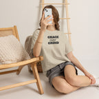 Grace over Grind | Embroidered Unisex Classic T-Shirt