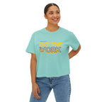 Do The Work | Women's Boxy Crop Top