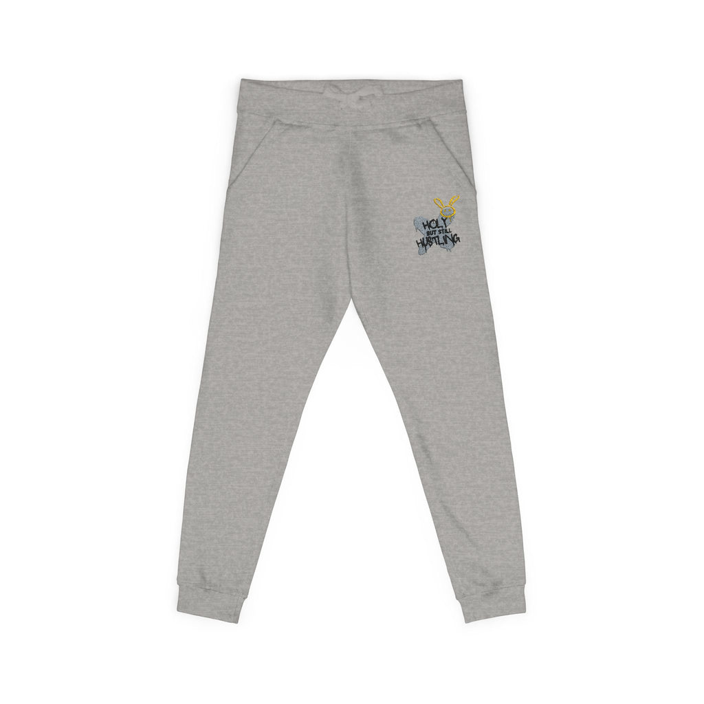 Holy But Still Hustling | Unisex Fleece Sweatpants