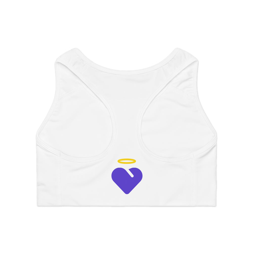 You cant stop the waves | Sports Bra