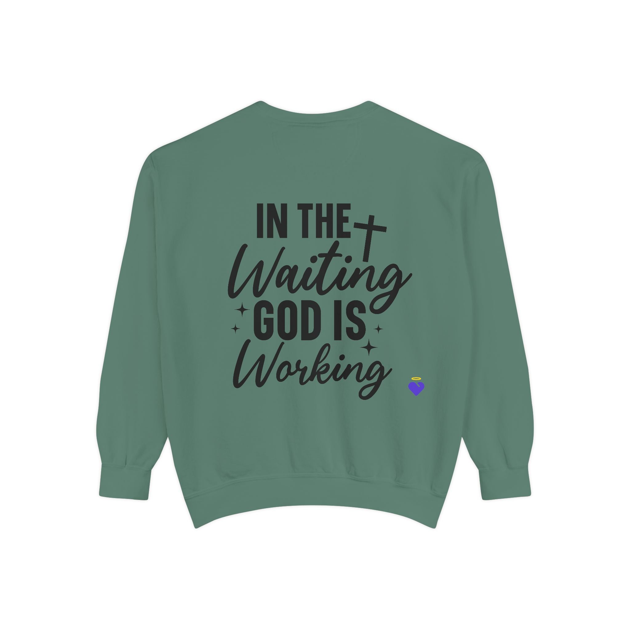 In the Waiting | Unisex Dyed Sweatshirt