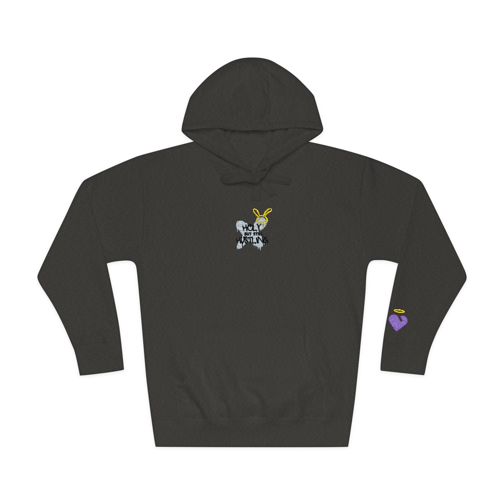 Holy But Still Hustling | Unisex Fleece Pullover Hoodie