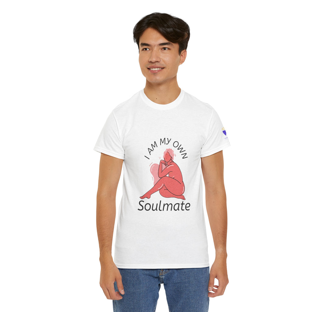 I Am My Own Soulmate - Unisex Heavy Cotton T-Shirt (Round Neck)