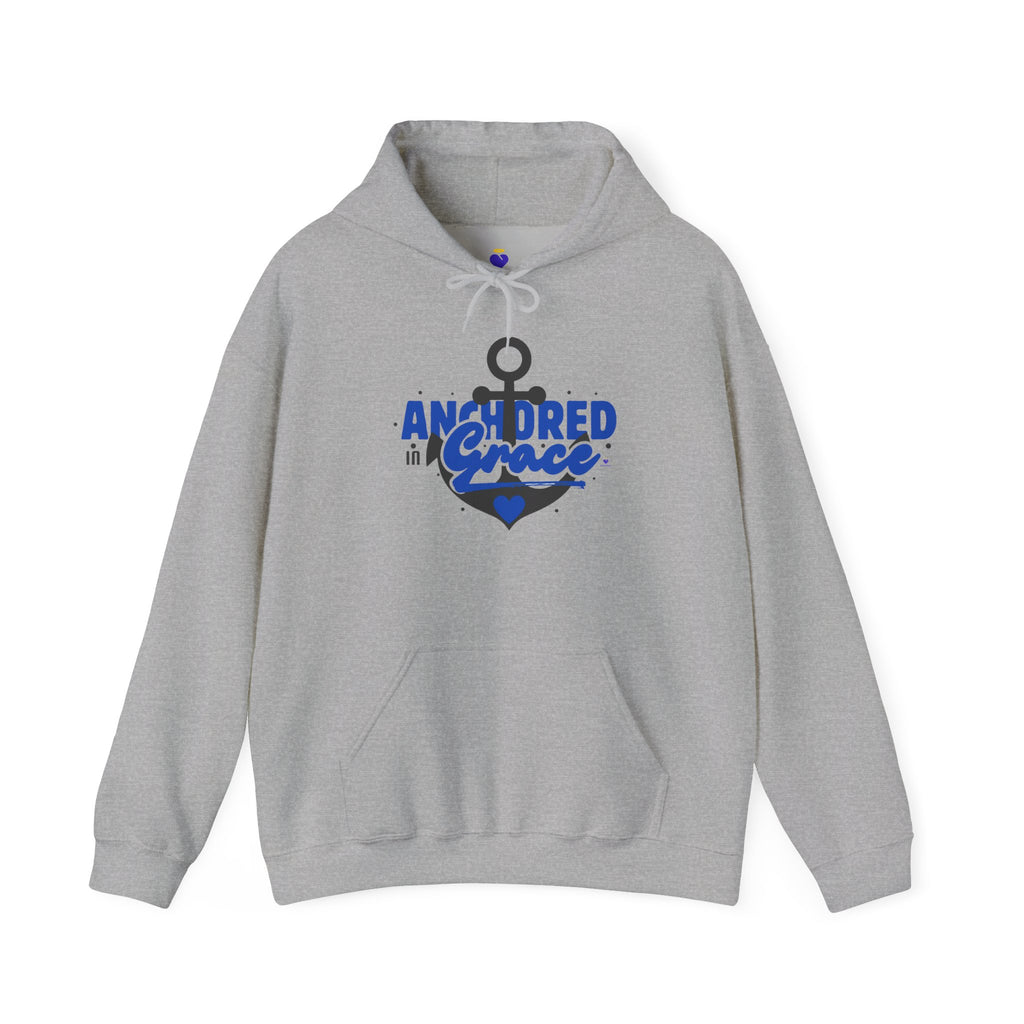 Anchored in Grace Hoodie-Unisex Heavy Blend™ Hooded Sweatshirt