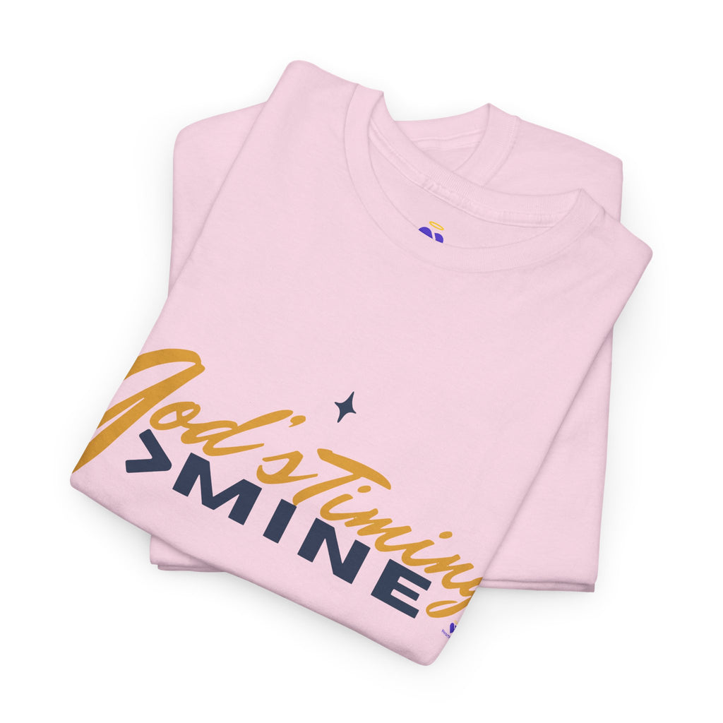 God's Timing | Unisex Heavy Cotton Tee