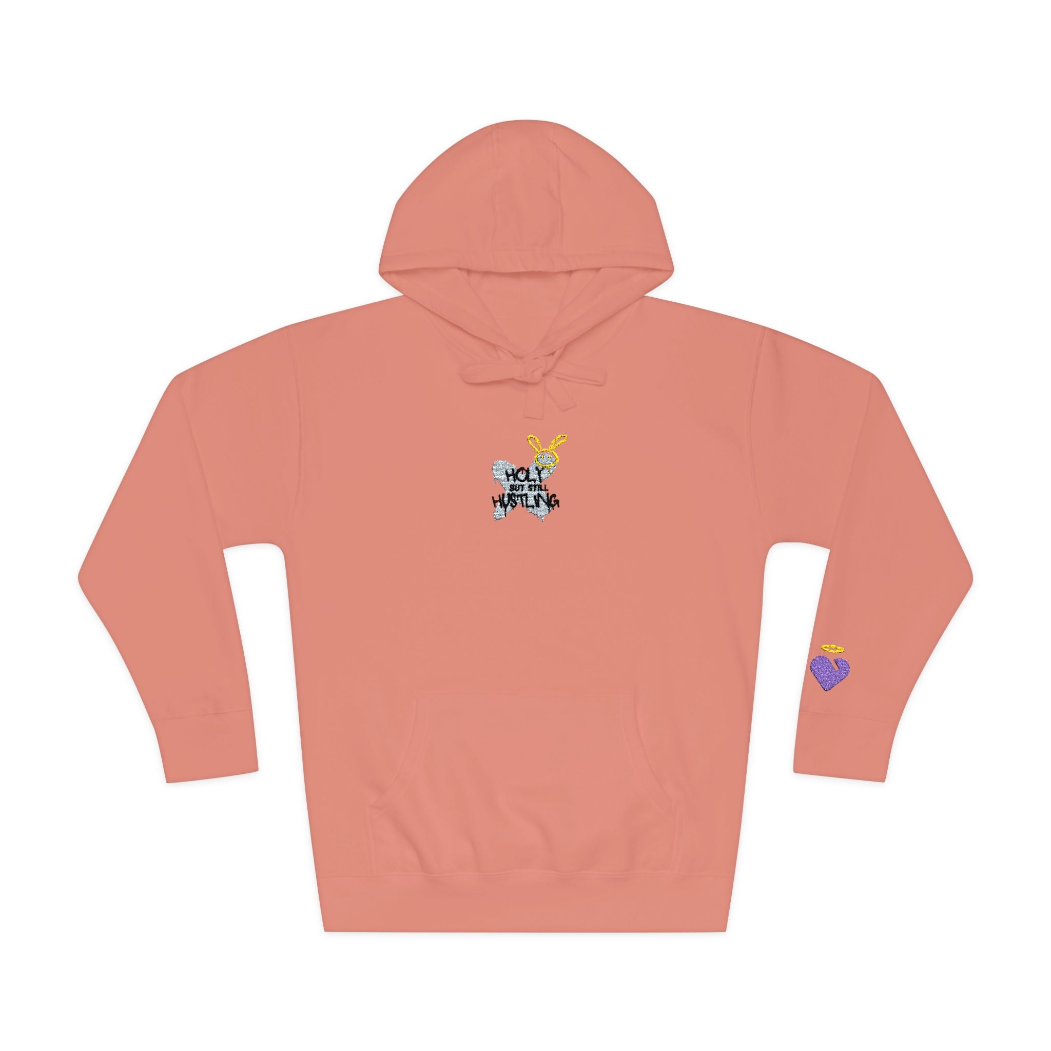 Holy But Still Hustling | Unisex Fleece Pullover Hoodie