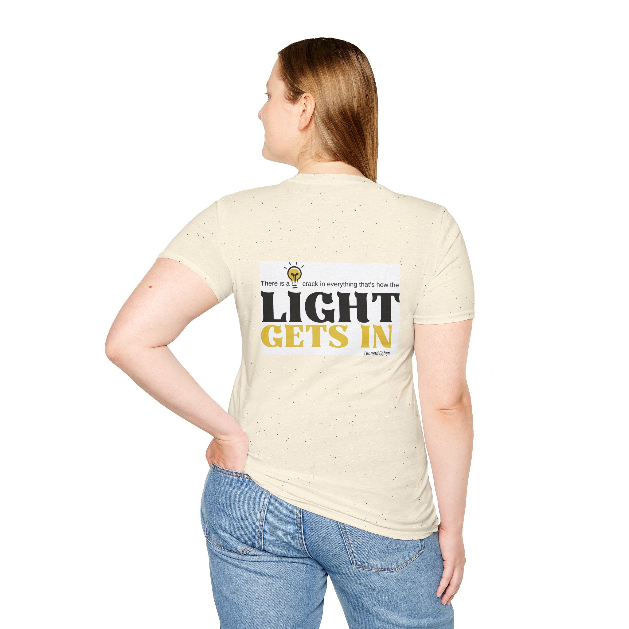 Light Gets In -  Unisex Softstyle T-Shirt