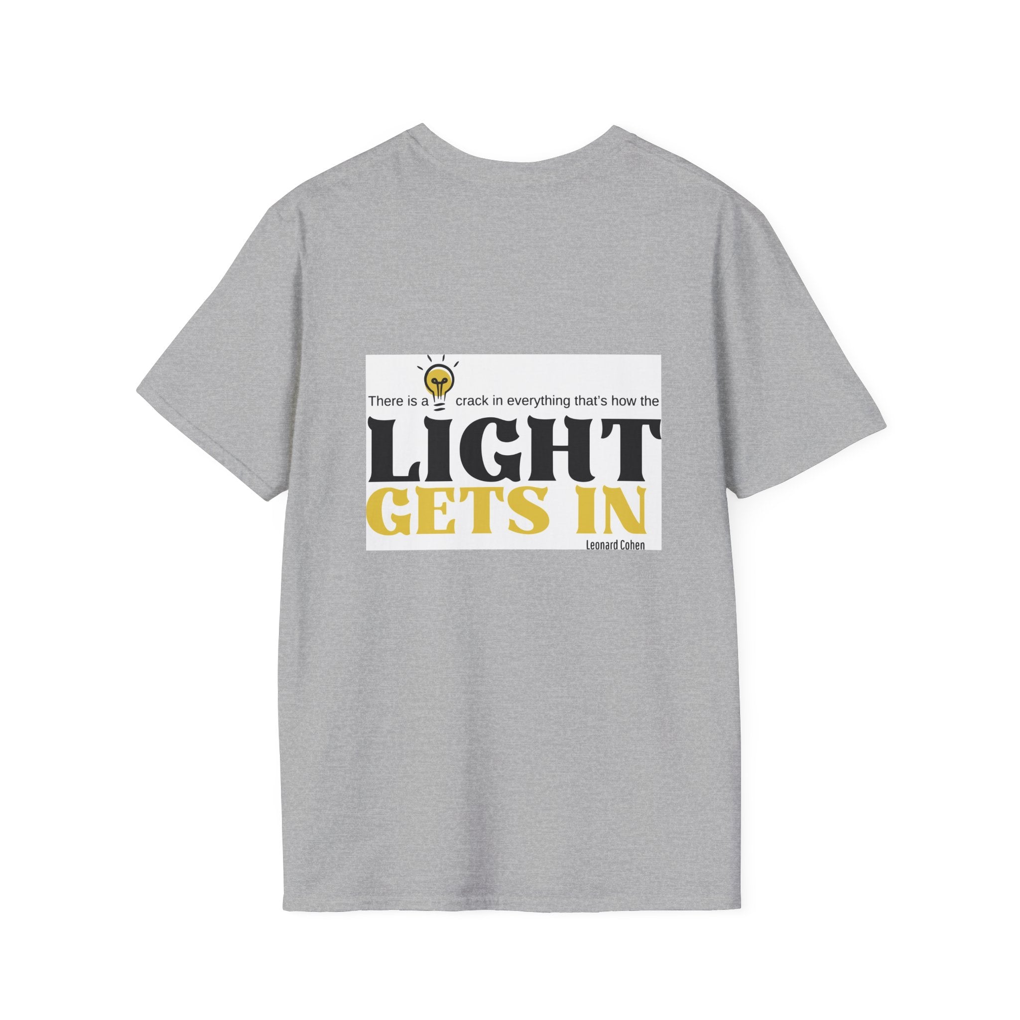 Light Gets In -  Unisex Softstyle T-Shirt