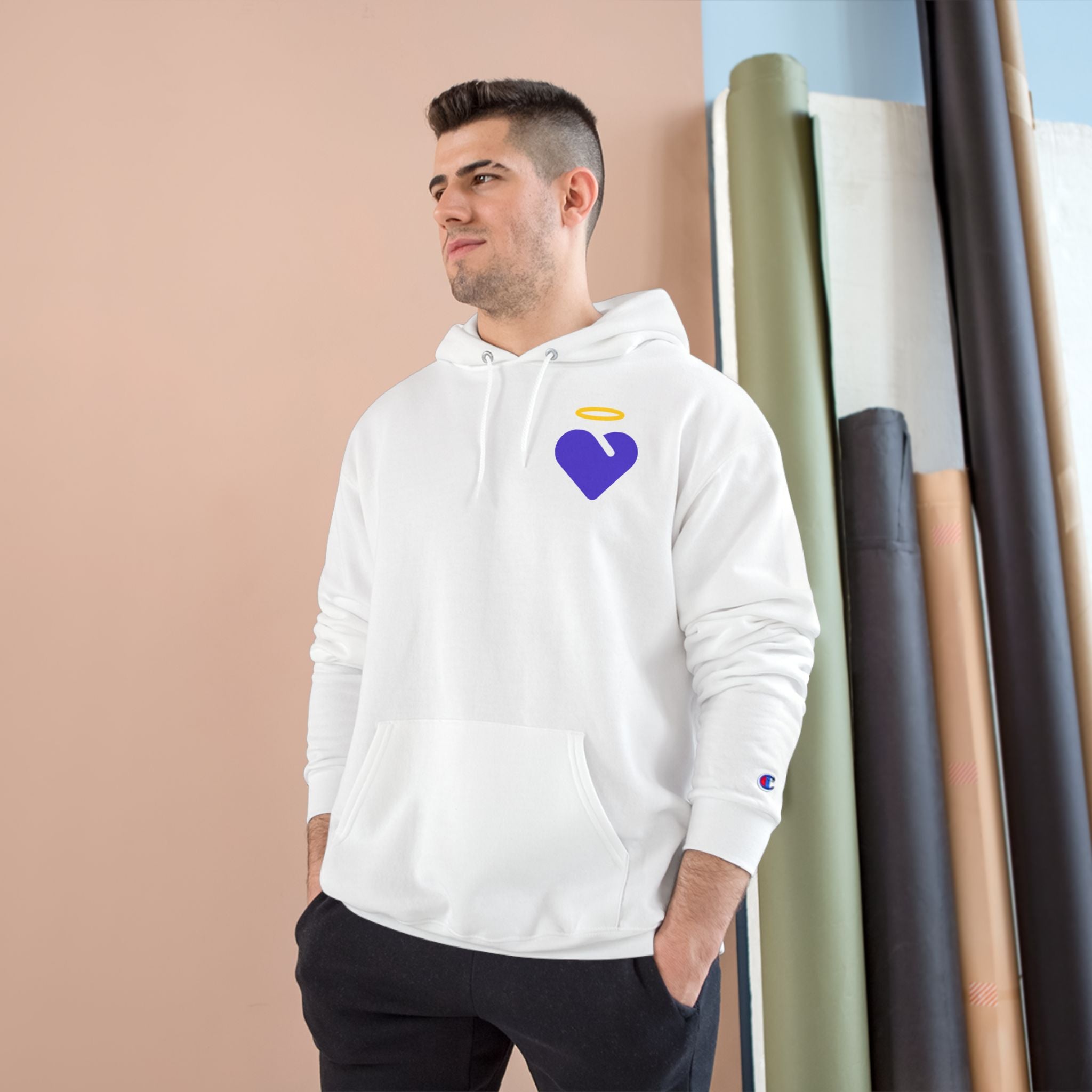 Grace Over Grind | Unisex Champion Premium Pullover Hoodie