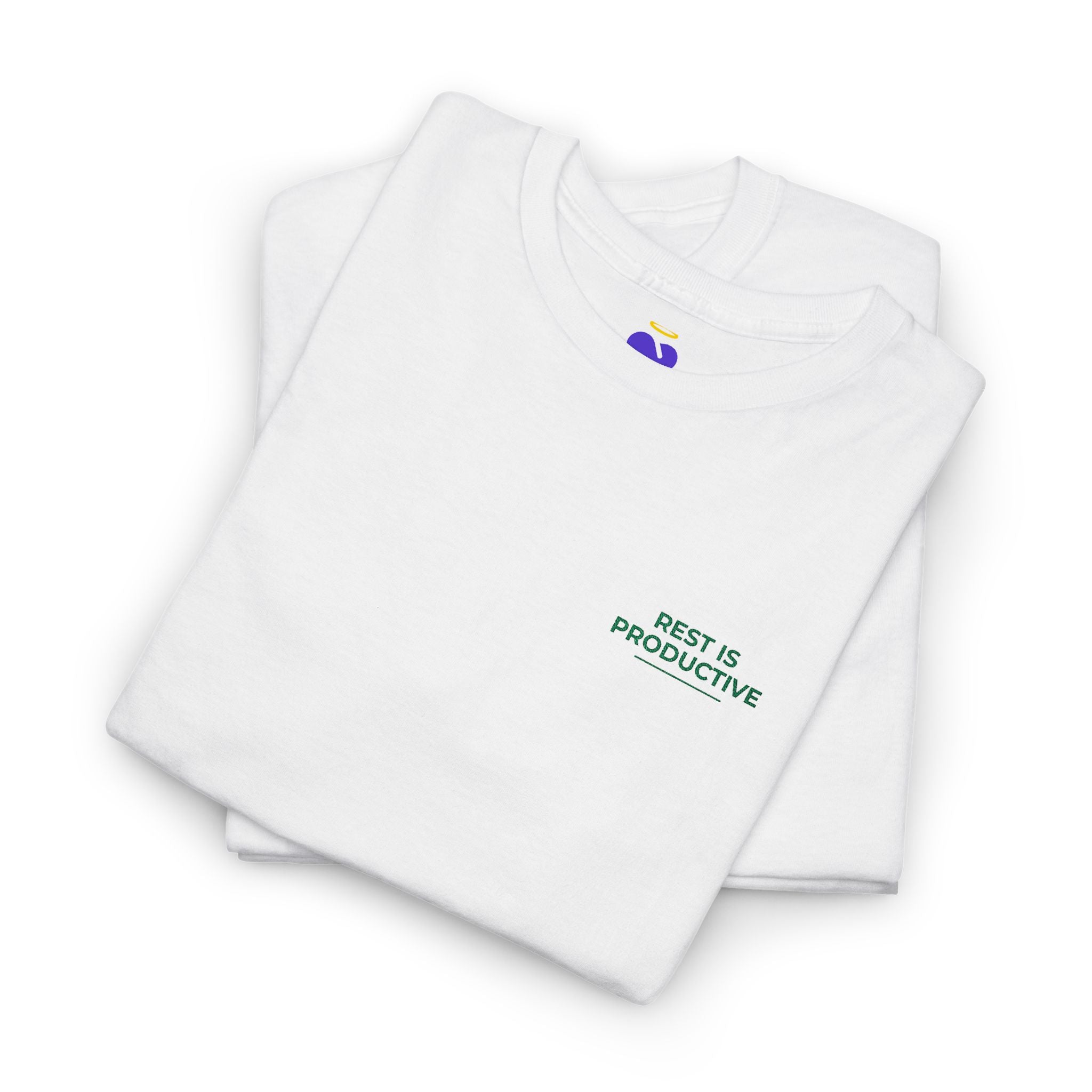 Rest Is Productive | Embroidered Unisex Classic T-Shirt