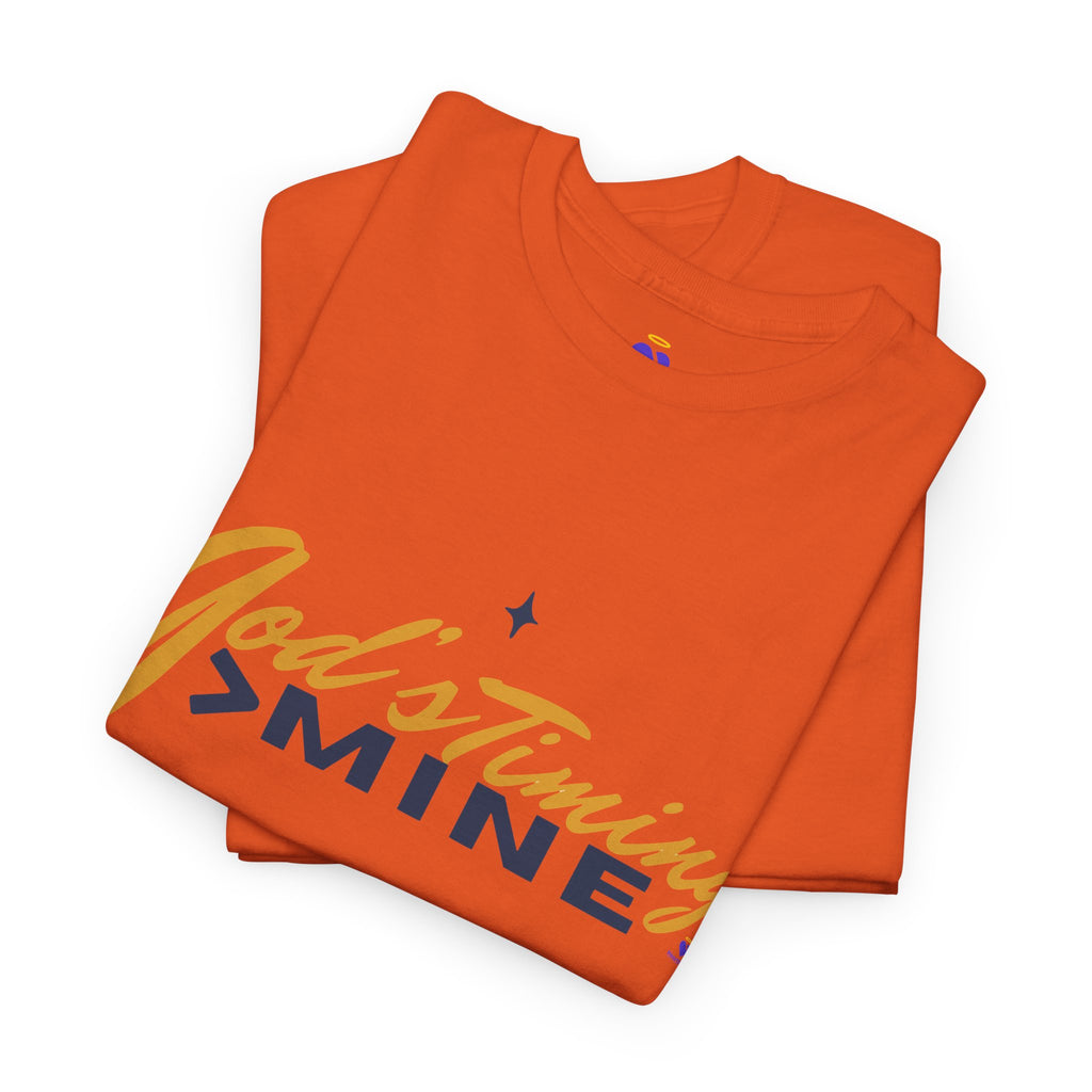 God's Timing | Unisex Heavy Cotton Tee