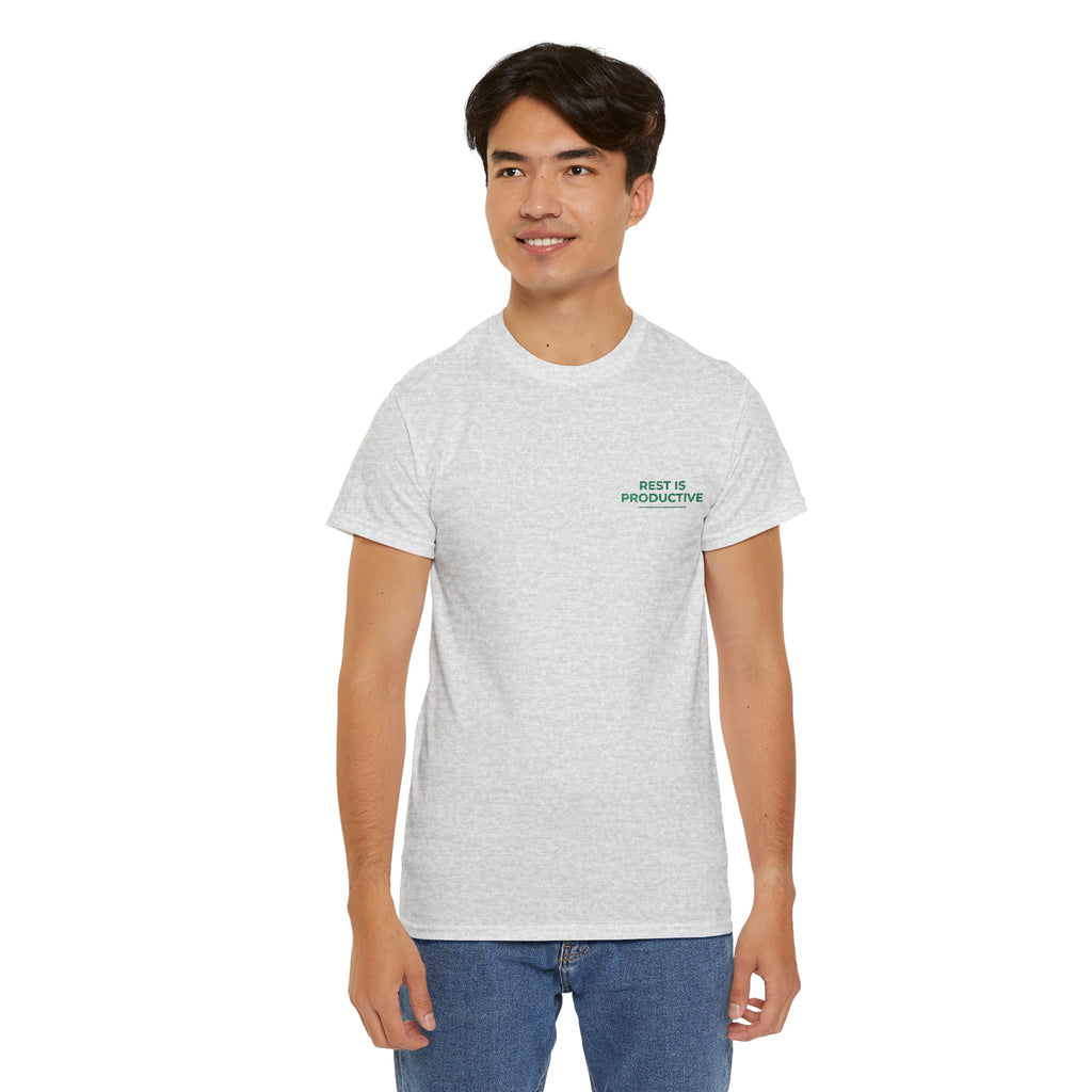 Rest Is Productive | Embroidered Unisex Classic T-Shirt