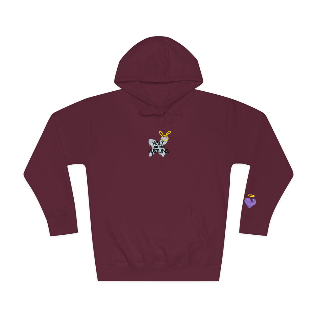 Holy But Still Hustling | Unisex Fleece Pullover Hoodie