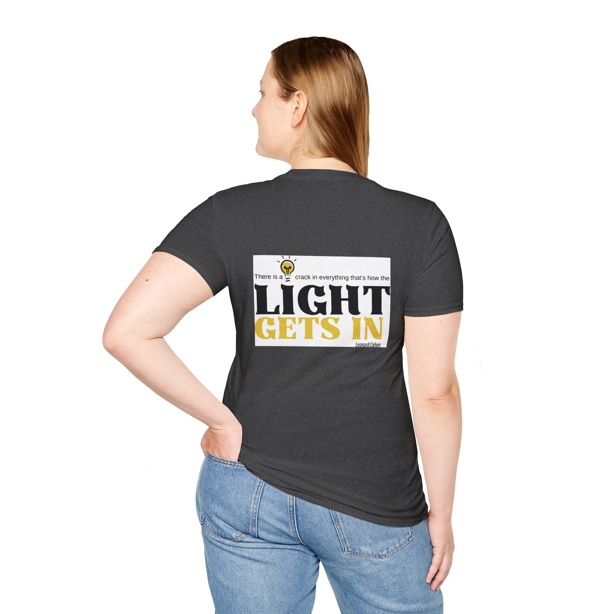 Light Gets In -  Unisex Softstyle T-Shirt