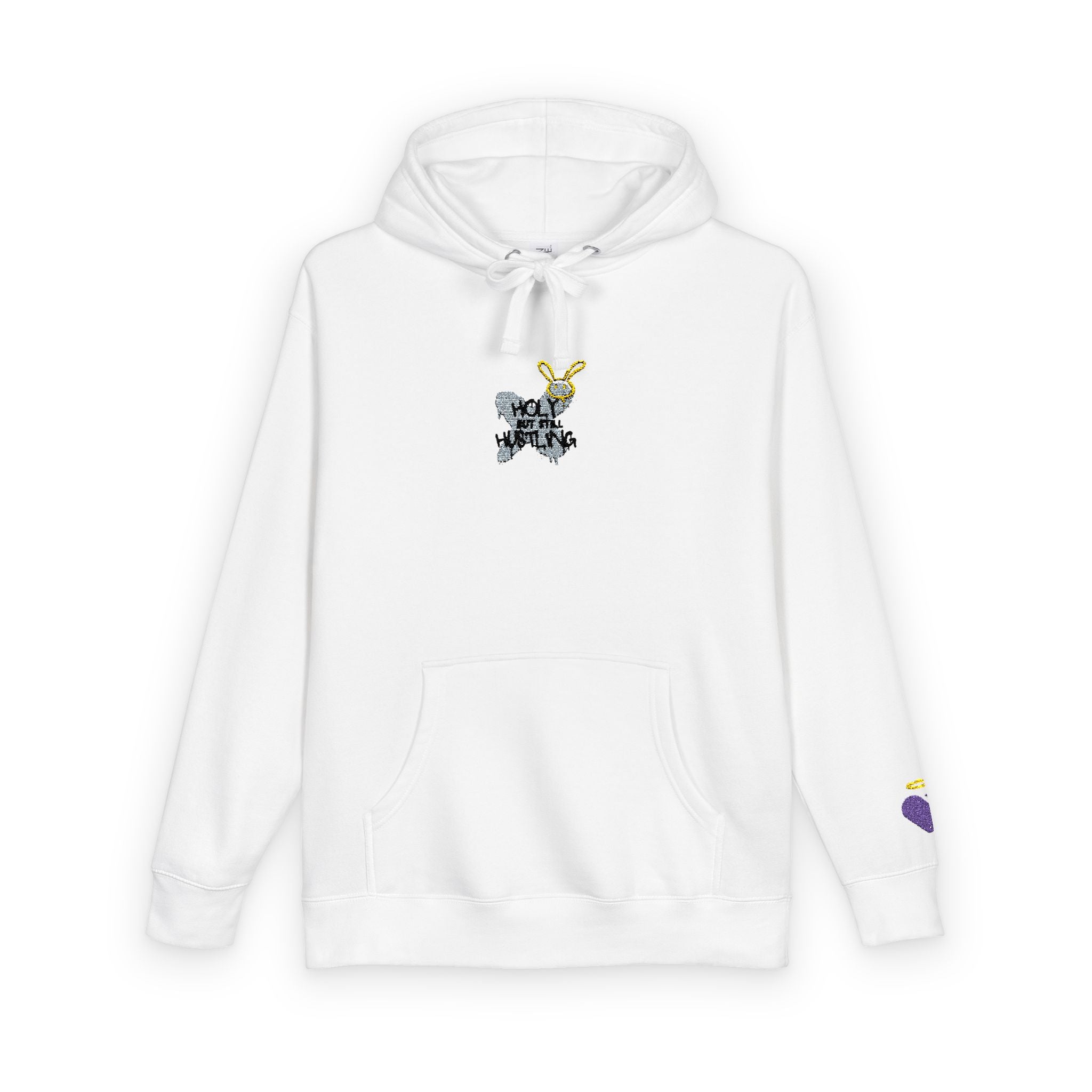Holy But Still Hustling | Unisex Fleece Pullover Hoodie