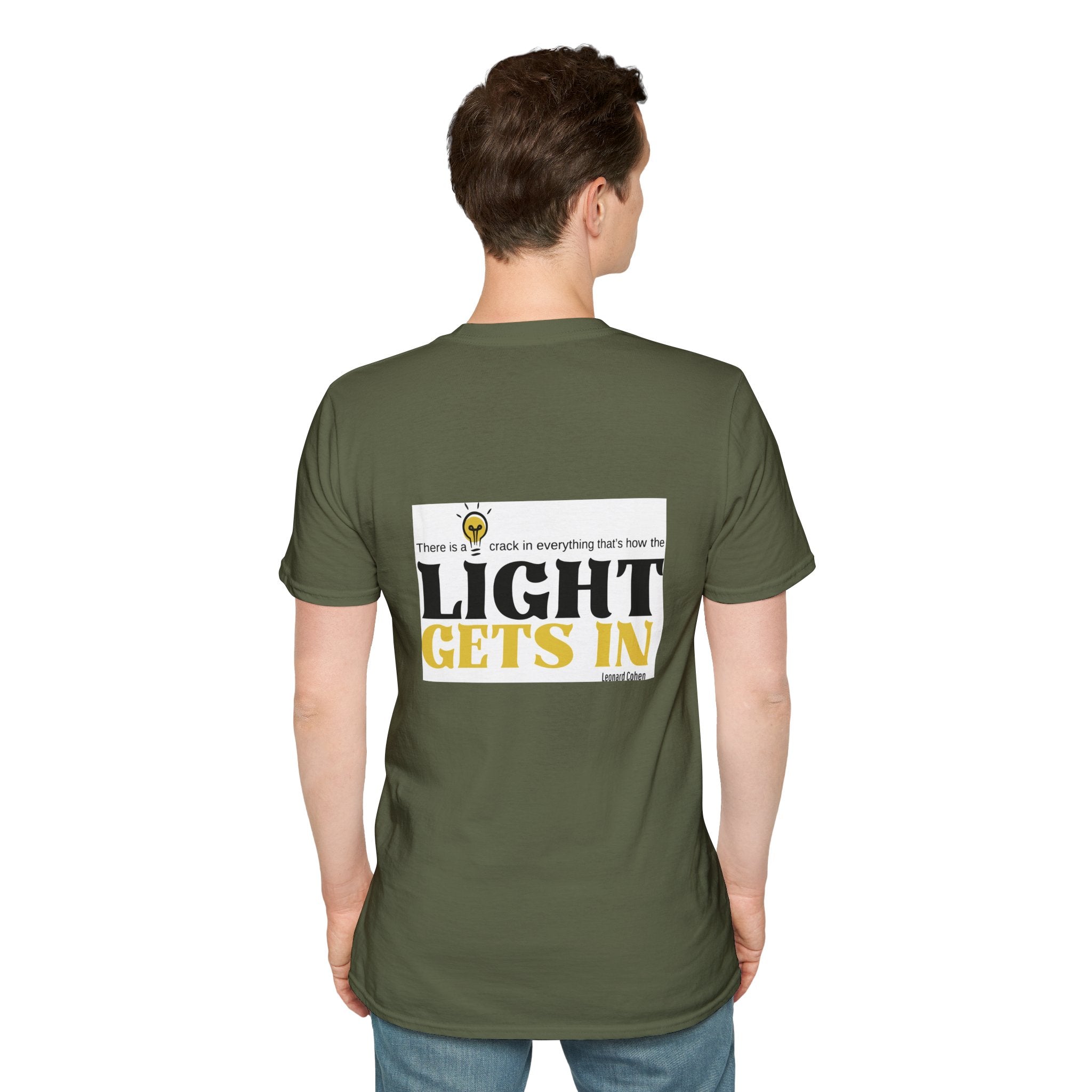 Light Gets In -  Unisex Softstyle T-Shirt
