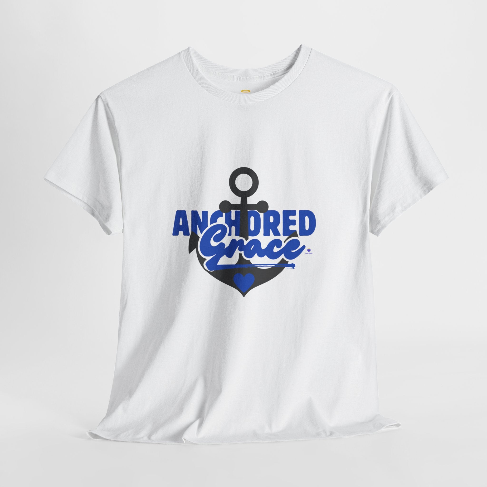 Anchored in Grace Shirt | Unisex Heavy Cotton T-Shirt