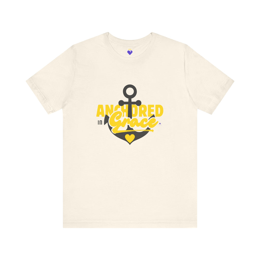 Anchored in Grace: Unisex  Short Sleeve Classic Tee