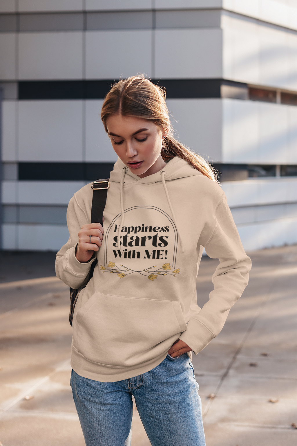 Happiness - Women's Cropped Hoodie
