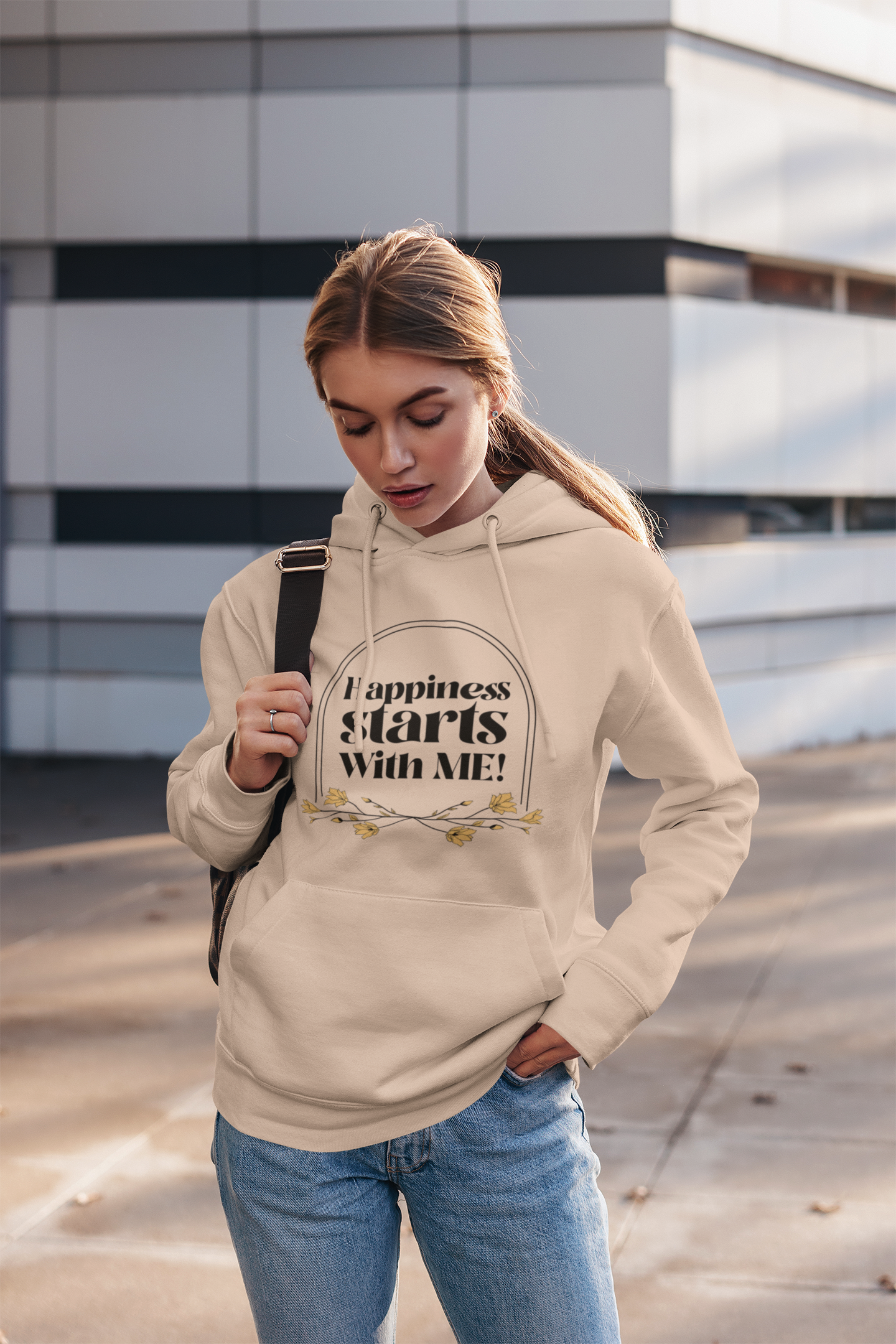 Happiness - Women's Cropped Hoodie