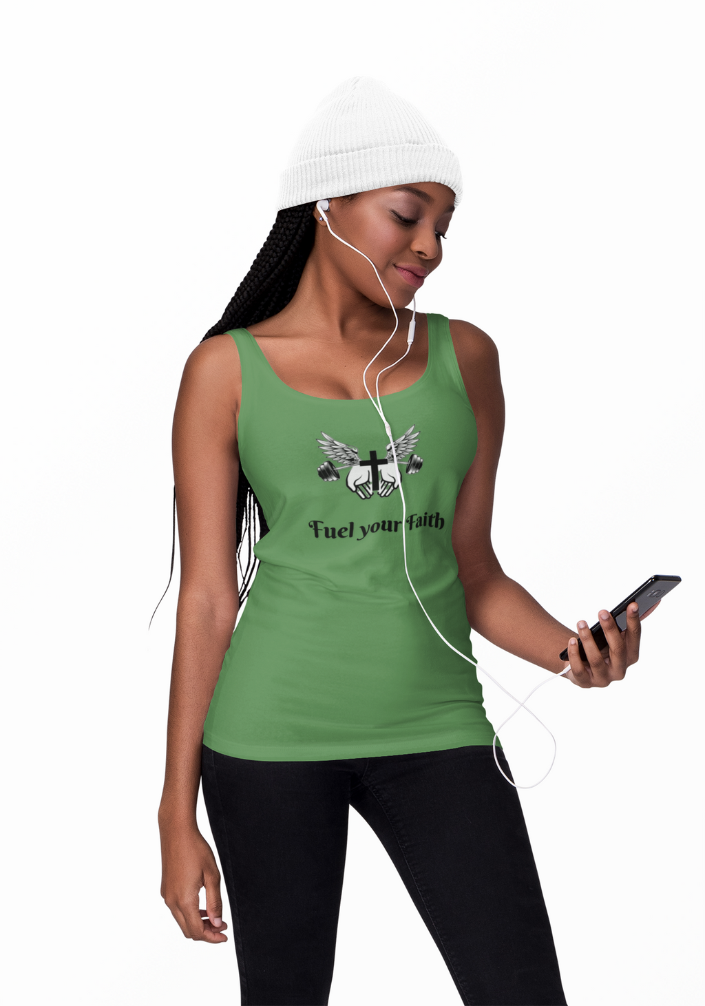 Fuel your Faith | Unisex Jersey Tank Top