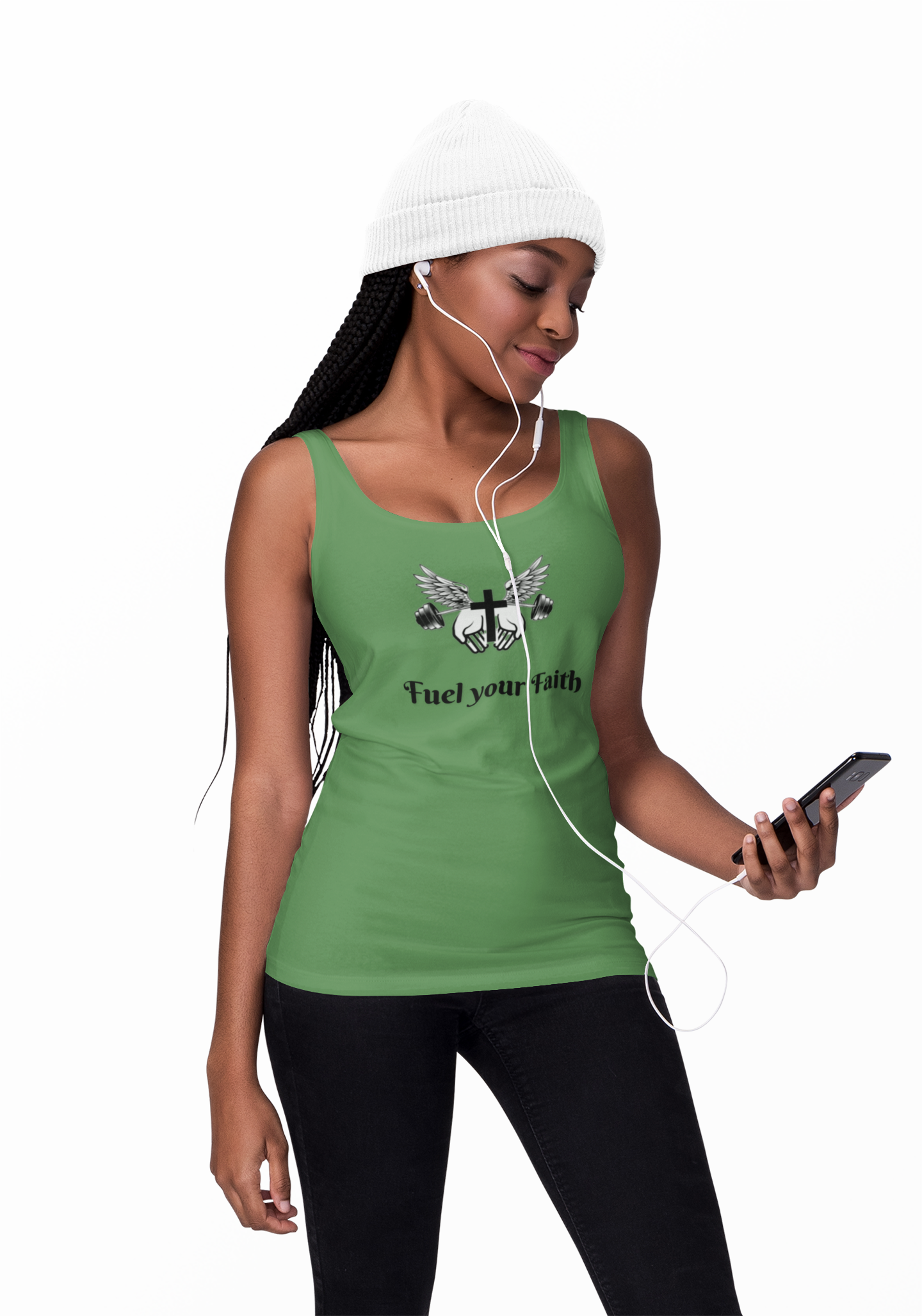 Fuel your Faith | Unisex Jersey Tank Top