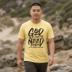 God I Don’t Need Space | Unisex Premium Cotton T-Shirt T-Shirt - HeartHalo