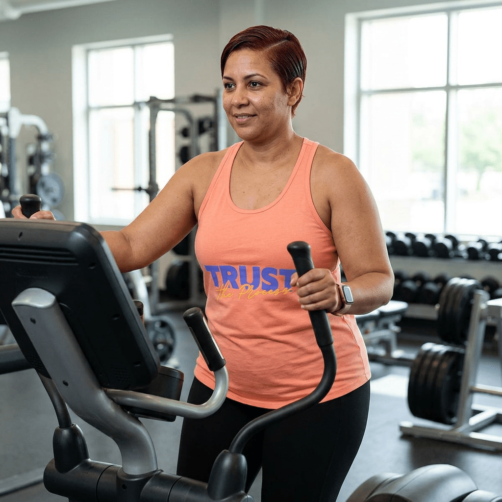 Trust the Process | Women's Racerback Tank Top