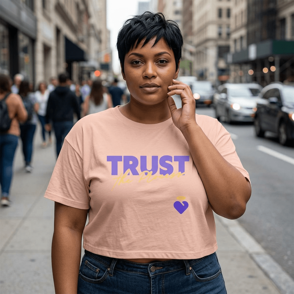 Trust the Process — Women's Crop Top