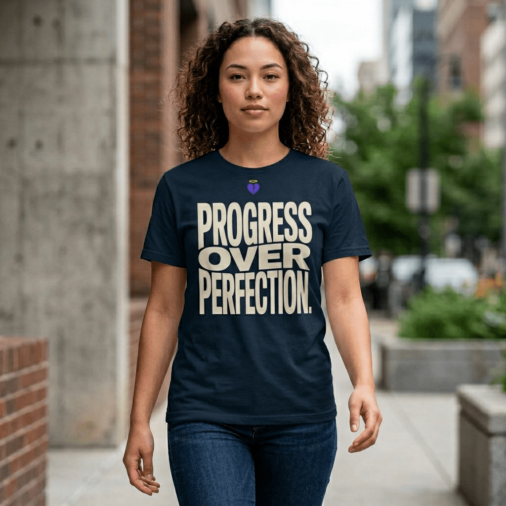 Progress Over Perfection | Unisex Premium Cotton T-Shirt