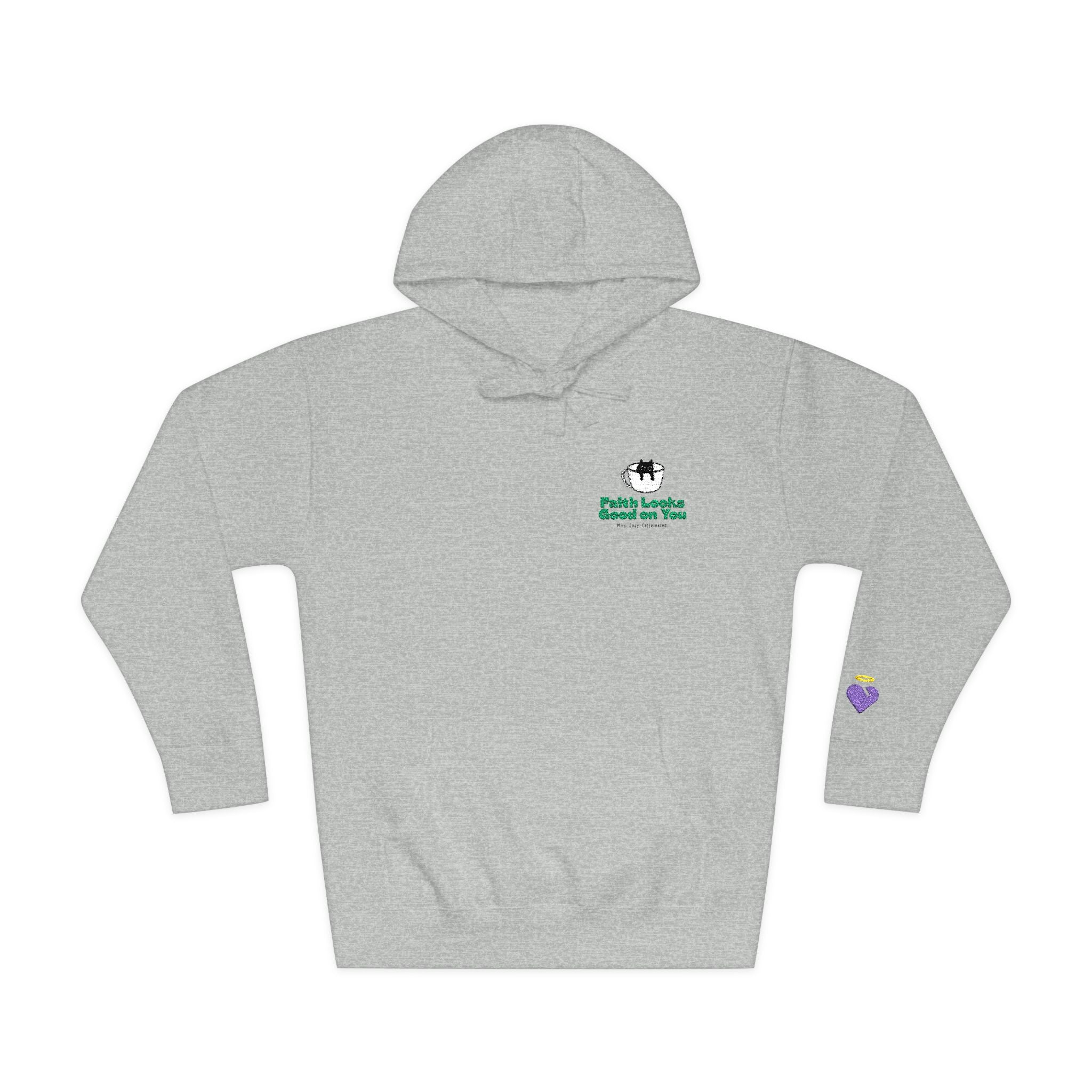 Faith Looks Good On You | Unisex Fleece Pullover Hoodie