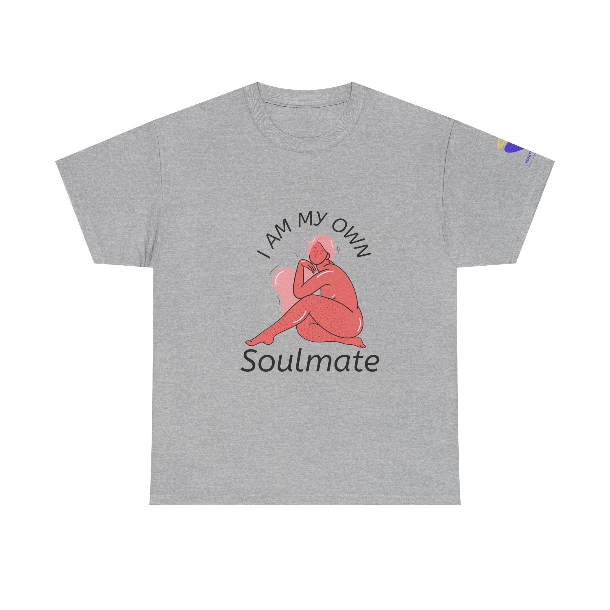 I Am My Own Soulmate - Unisex Heavy Cotton T-Shirt (Round Neck)
