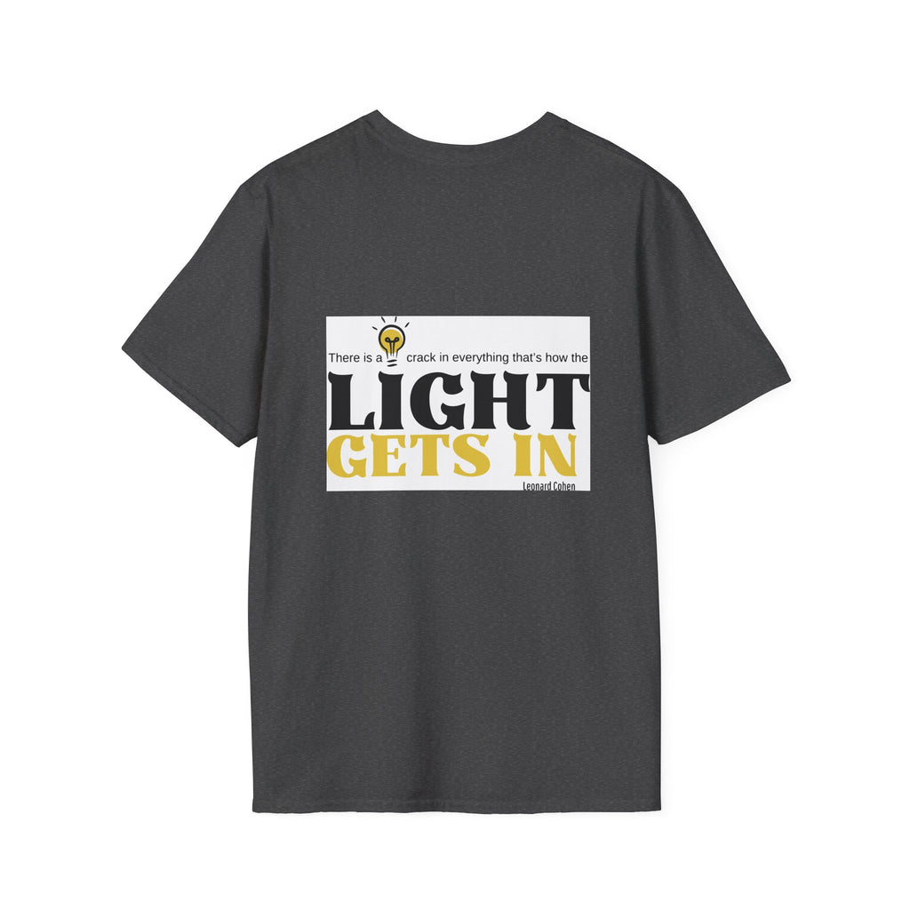 Light Gets In -  Unisex Softstyle T-Shirt