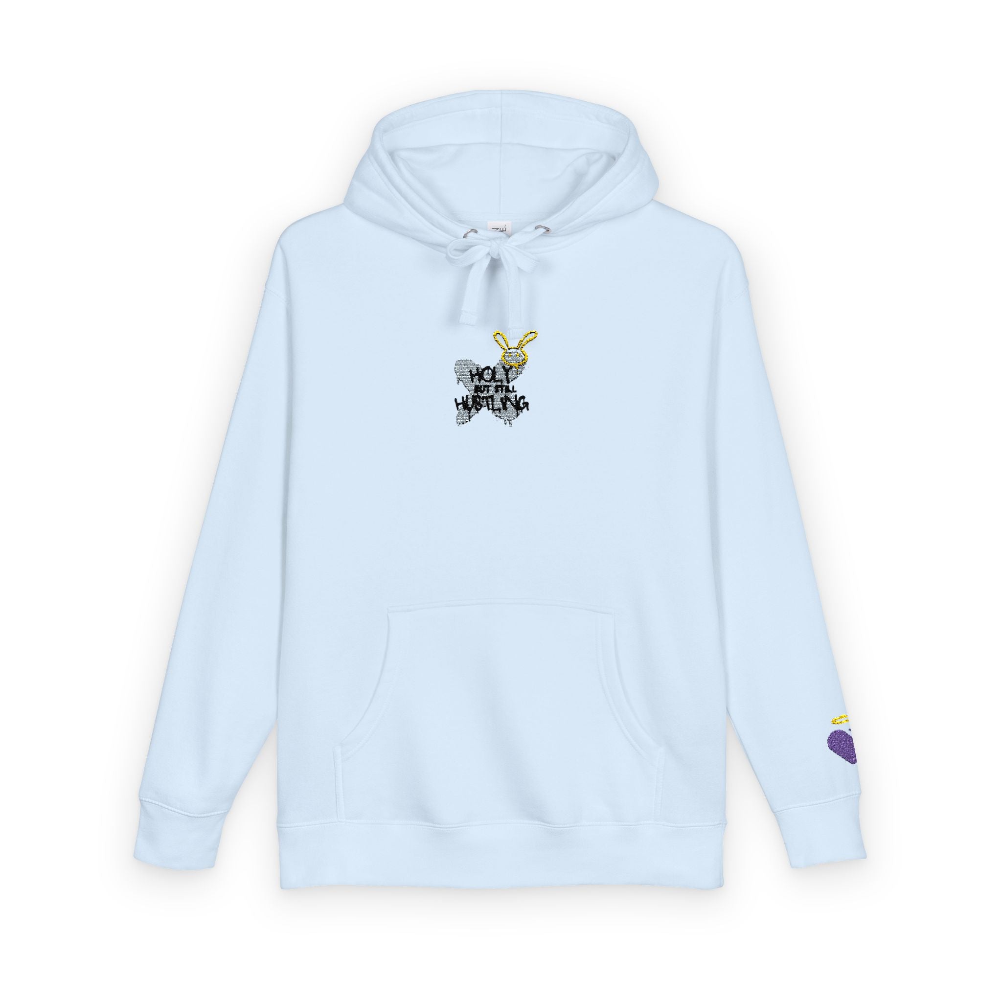 Holy But Still Hustling | Unisex Fleece Pullover Hoodie