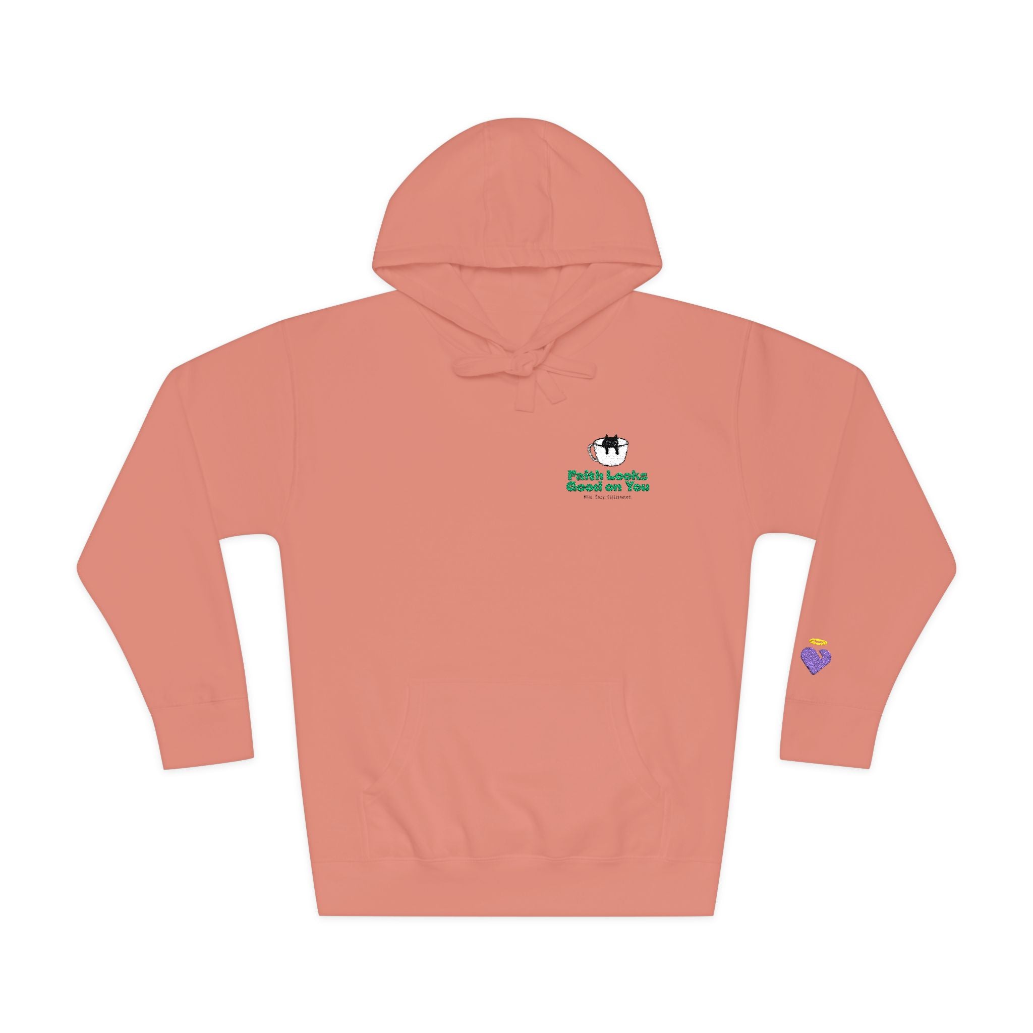 Faith Looks Good On You | Unisex Fleece Pullover Hoodie