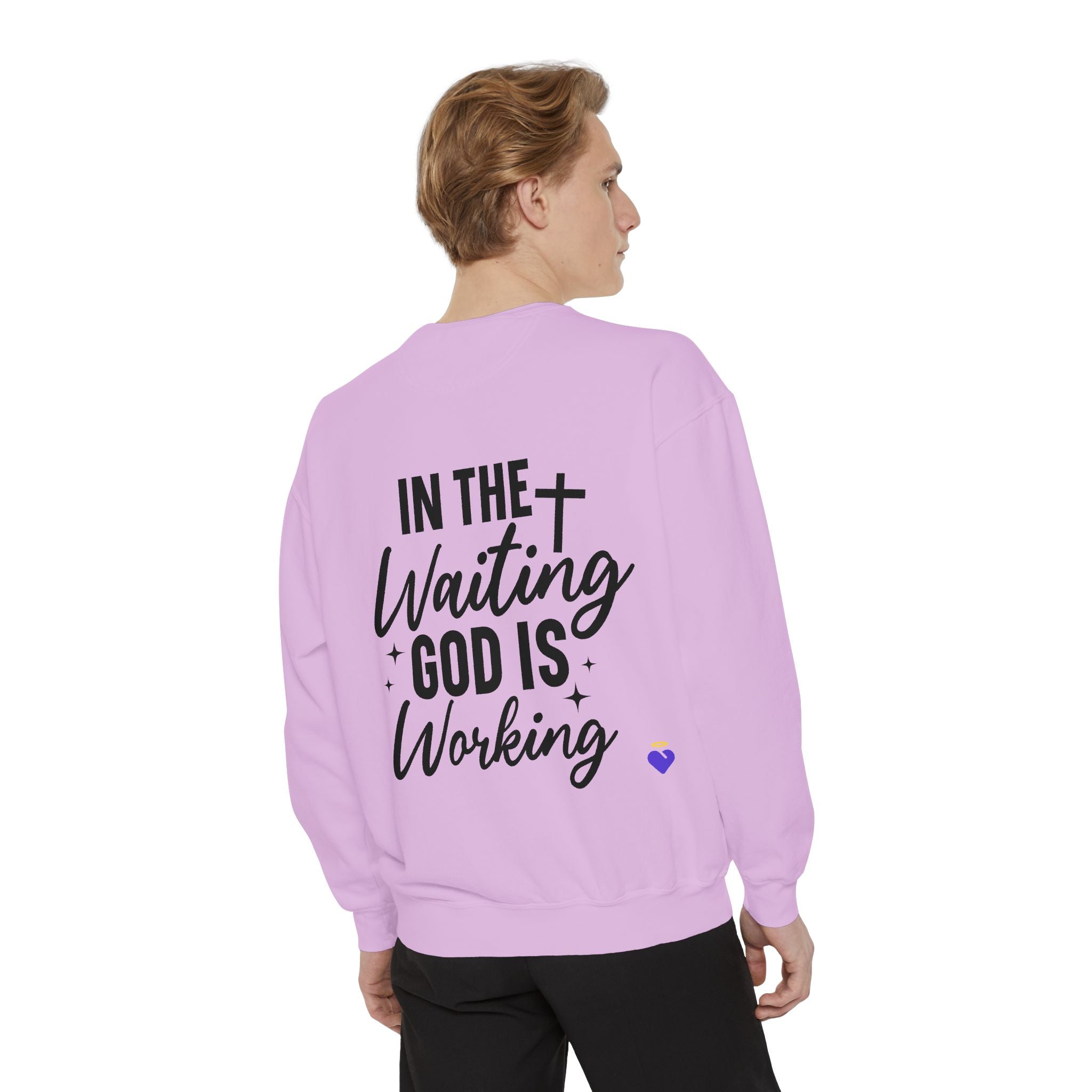 In the Waiting | Unisex Dyed Sweatshirt