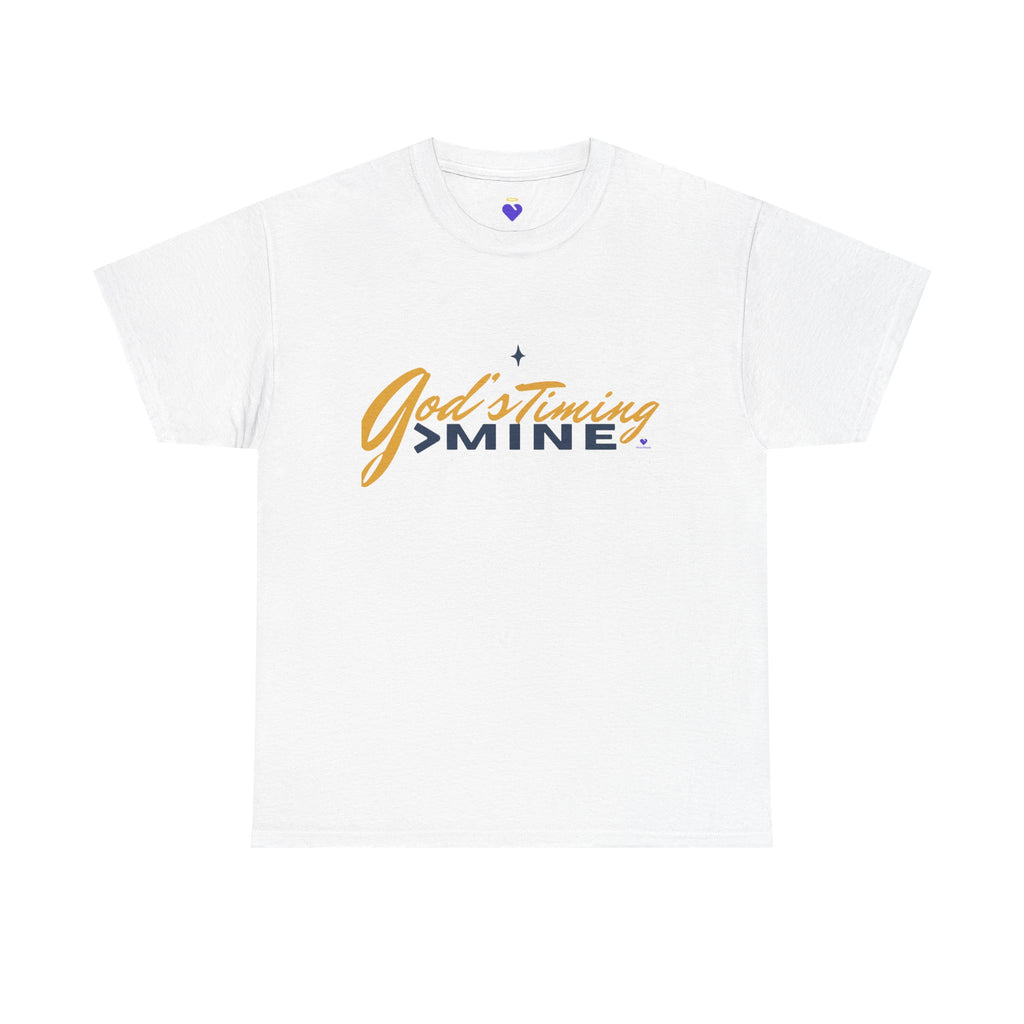 God's Timing | Unisex Heavy Cotton Tee