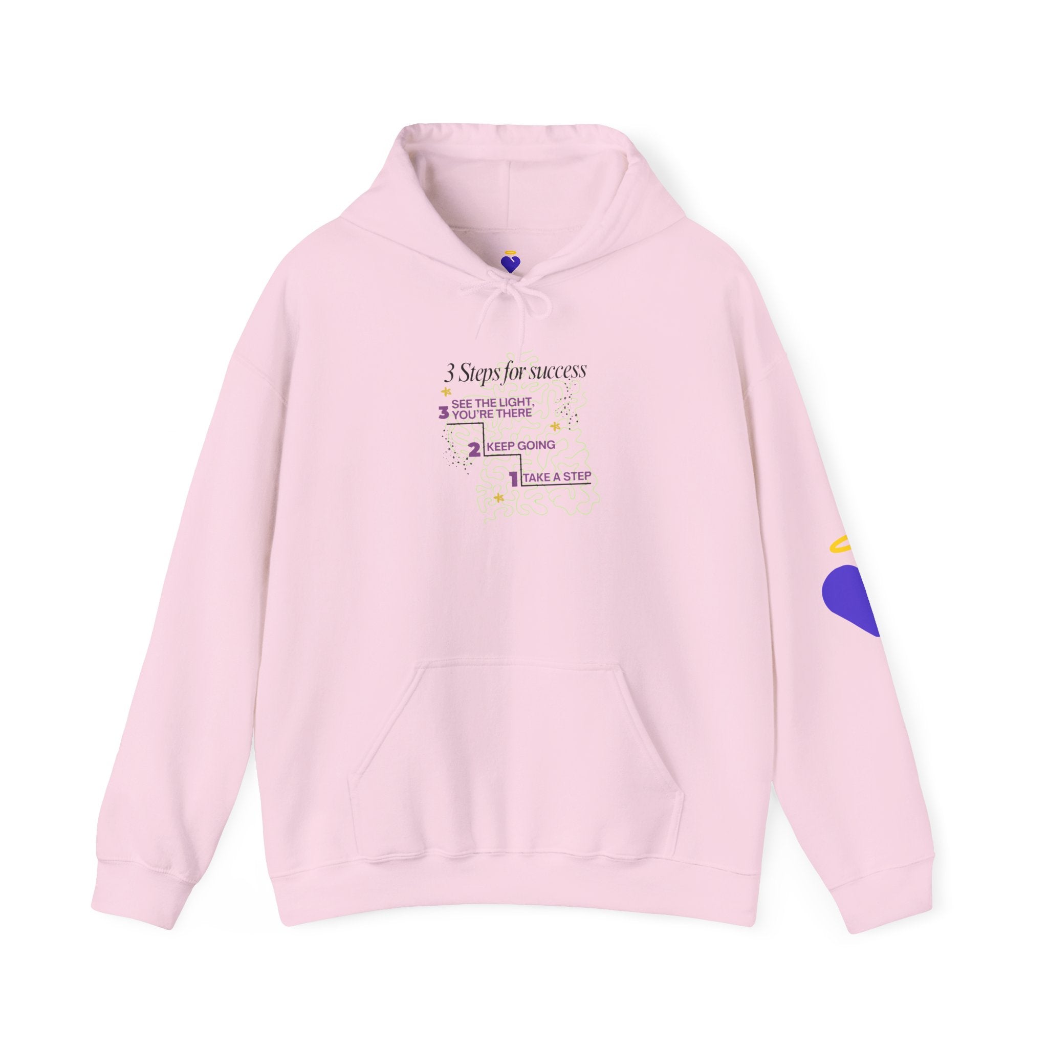 3 Steps to Success - Unisex Heavy Blend™ Hooded Sweatshirt