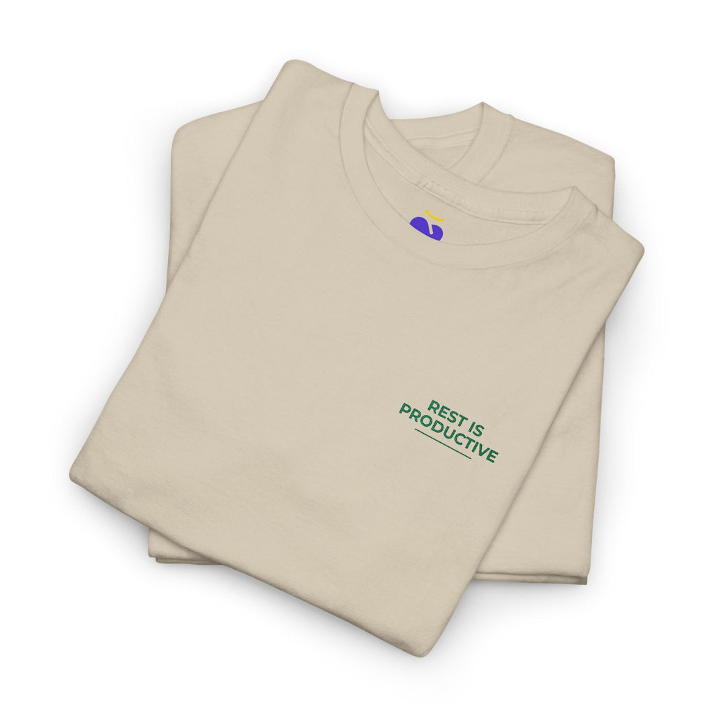 Rest Is Productive | Embroidered Unisex Classic T-Shirt