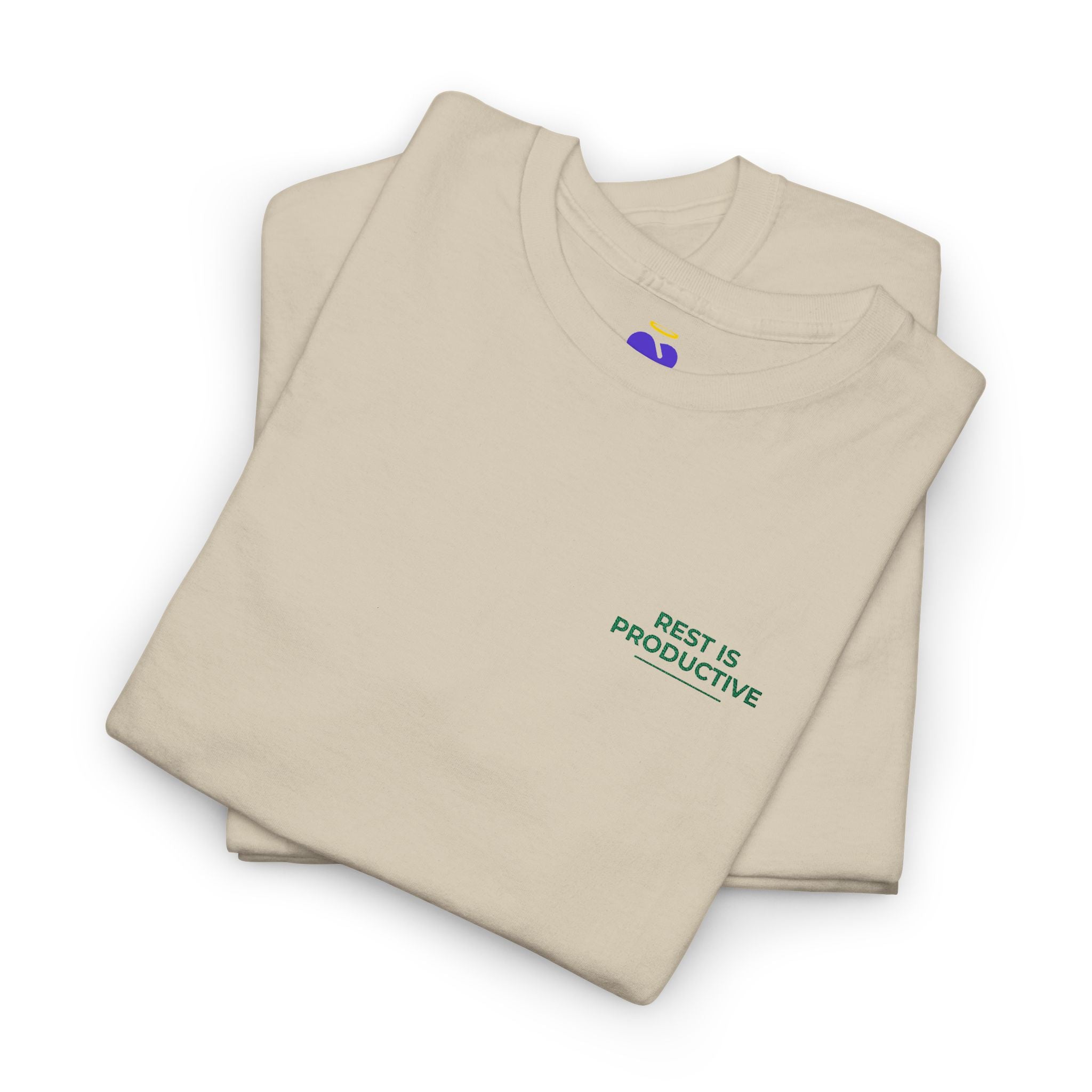 Rest Is Productive | Embroidered Unisex Classic T-Shirt