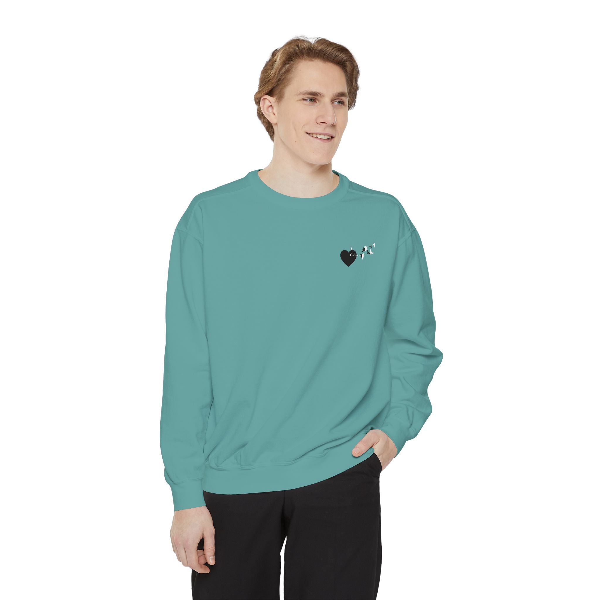 In the Waiting | Unisex Dyed Sweatshirt