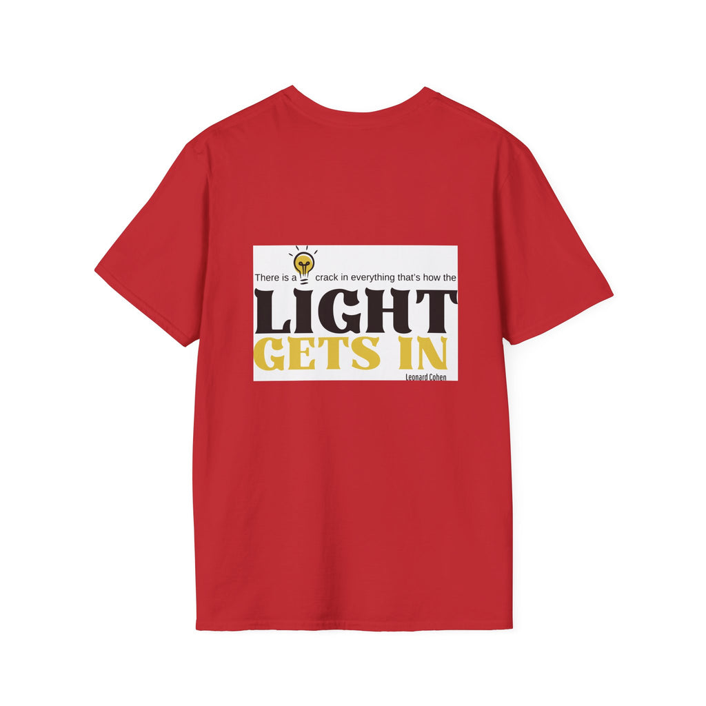 Light Gets In -  Unisex Softstyle T-Shirt