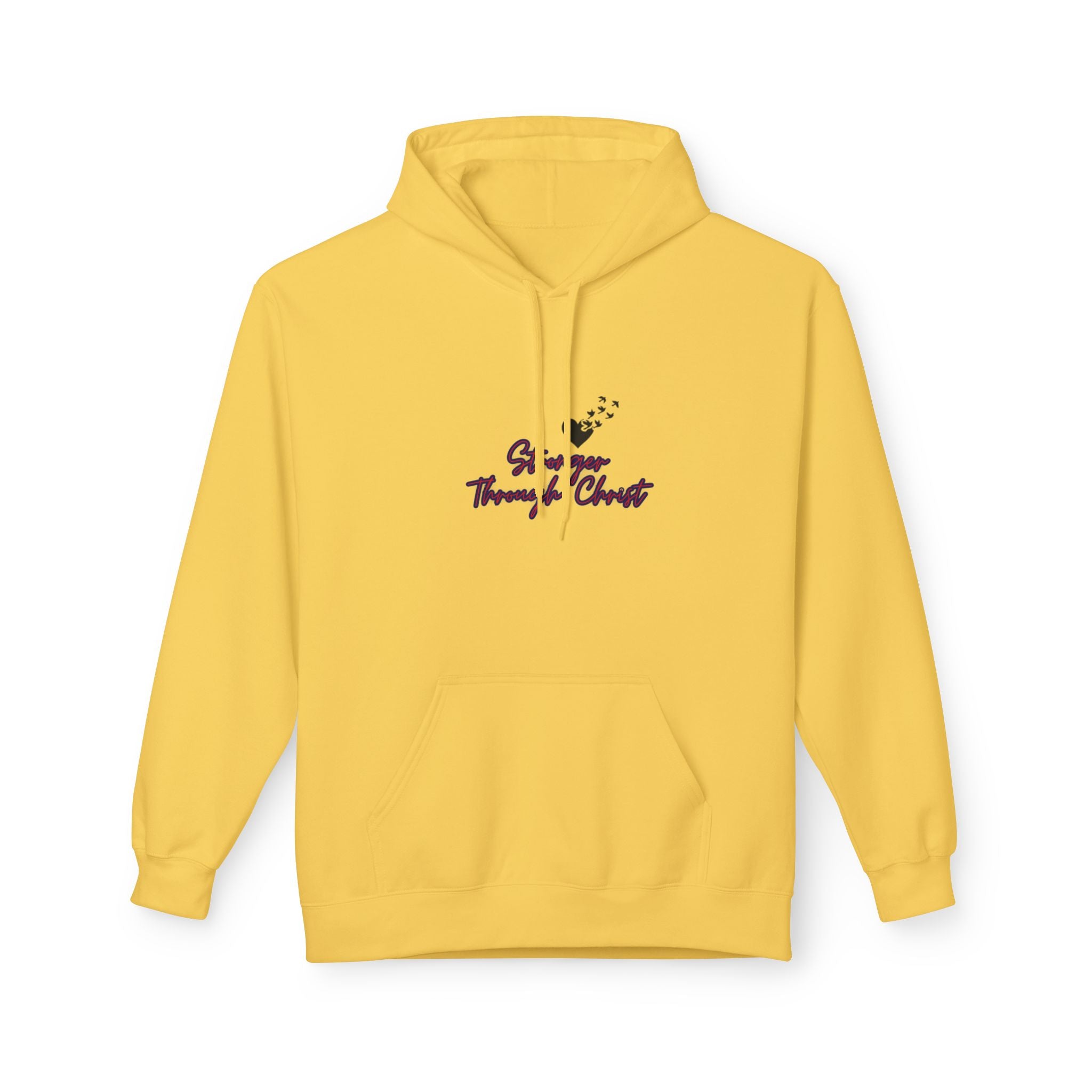 Stronger through Christ |Unisex Midweight Hooded Sweatshirt
