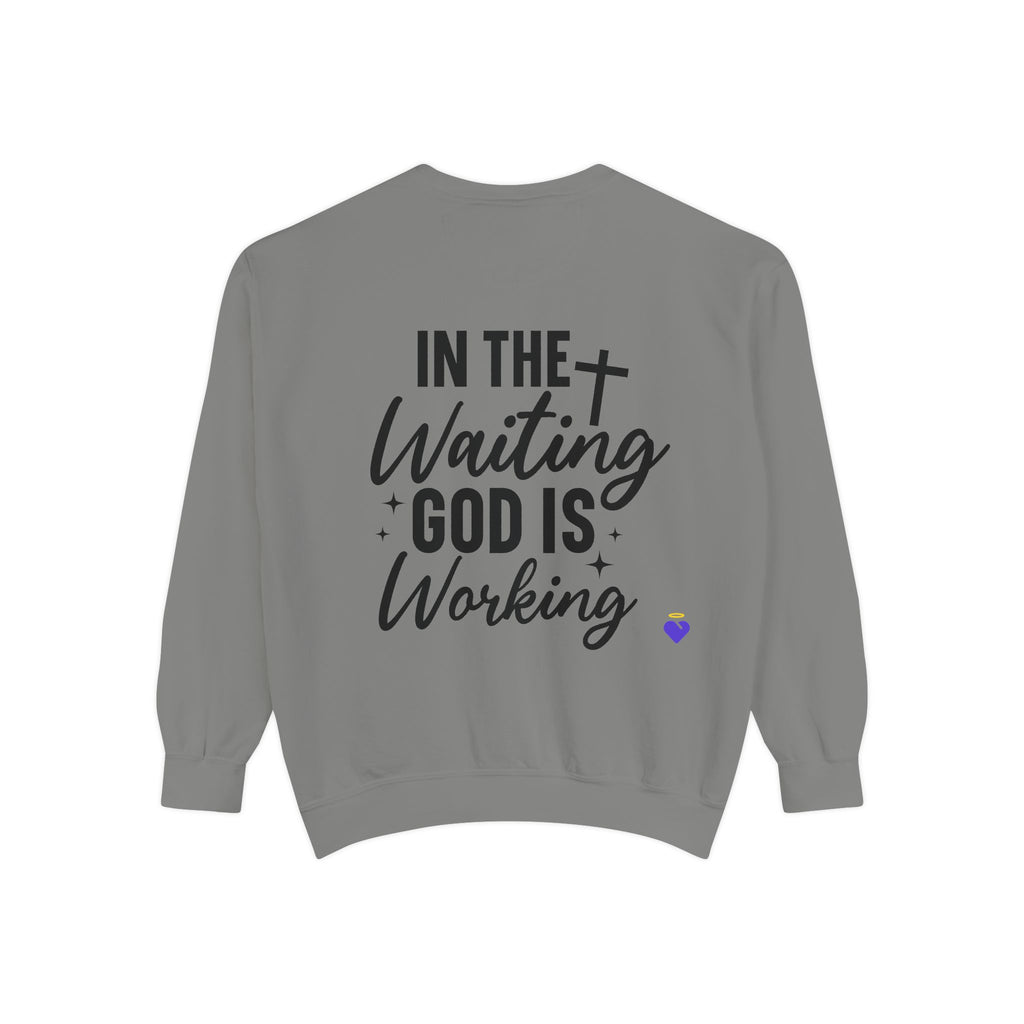 In the Waiting | Unisex Dyed Sweatshirt
