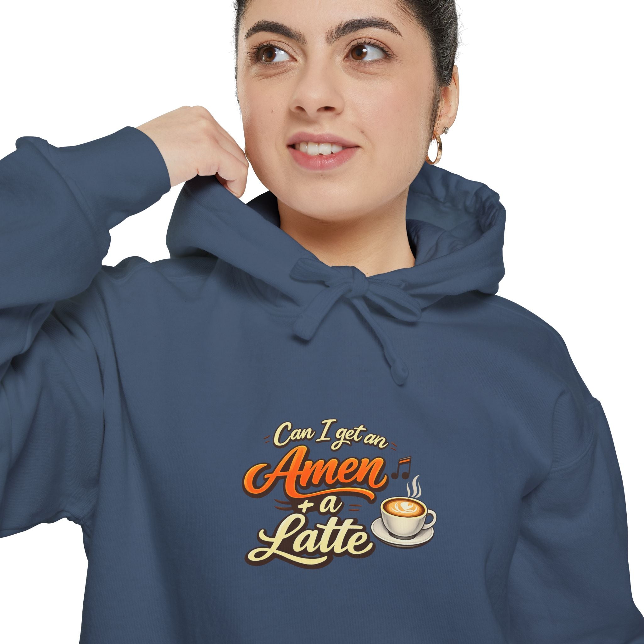 Latte Lover Hoodie — 'All You Need Is A Latte' Cozy Coffee Sweatshirt