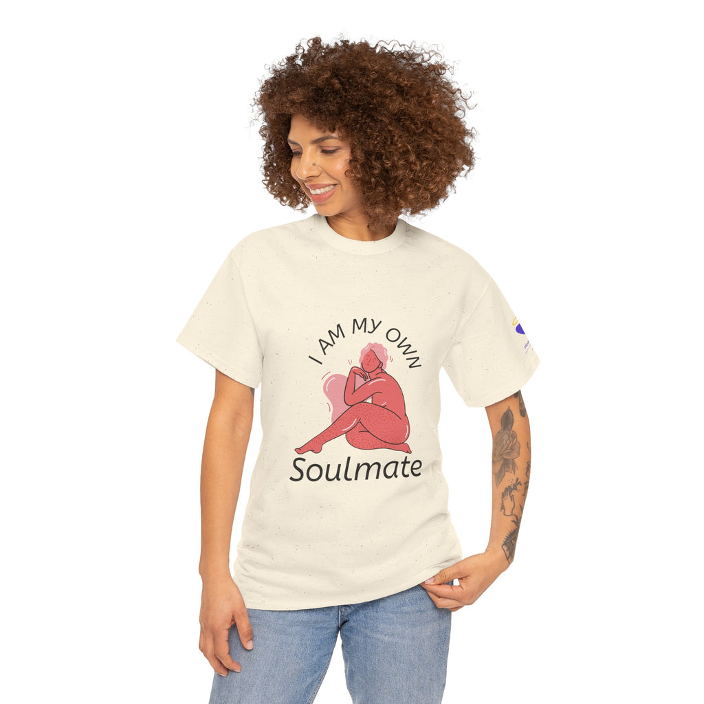 I Am My Own Soulmate - Unisex Heavy Cotton T-Shirt (Round Neck)